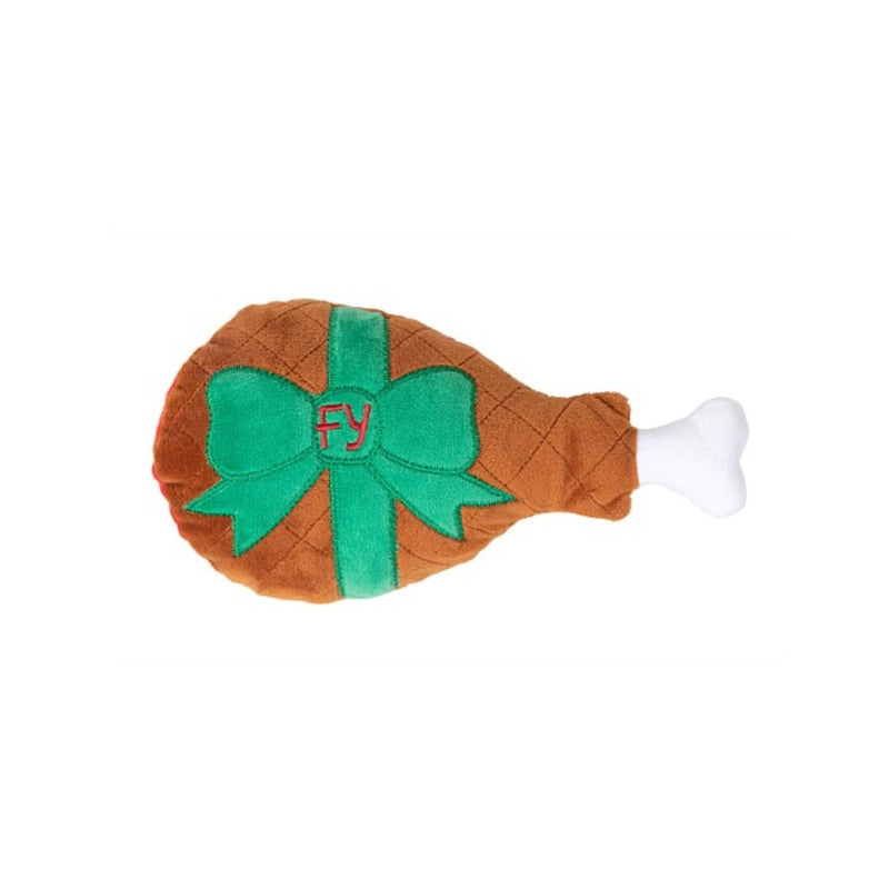 Fuzzyard Jolly Festive Ham Dog Toy