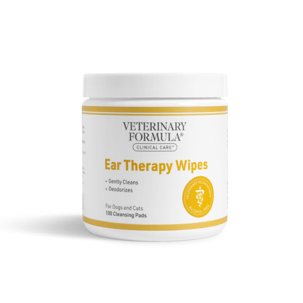 Synergy Labs Veterinary Formula Clinical Care Ear Therapy Wipes - 100 ct