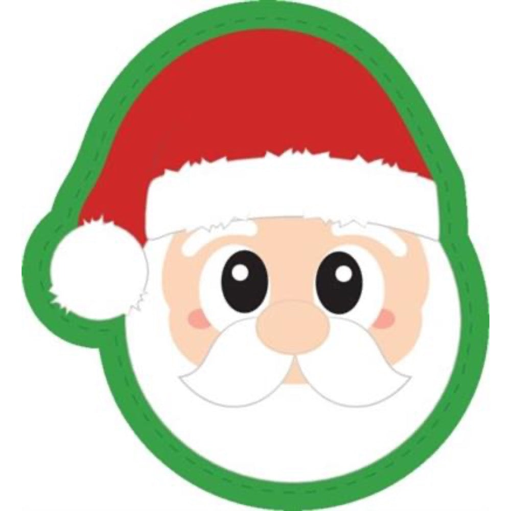 Outward Hound Tough Skinz Santa Dog Toy