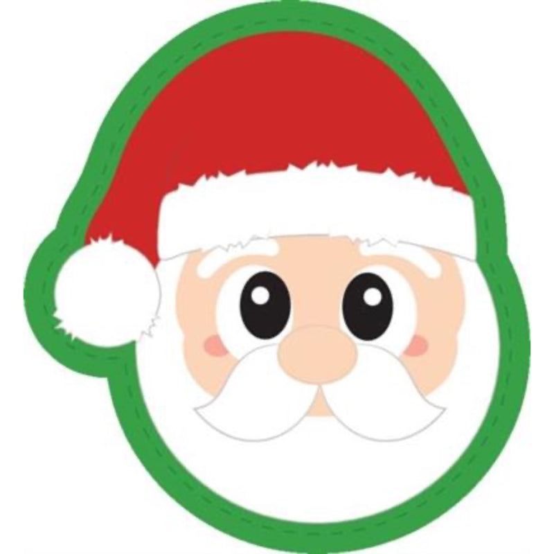 Outward Hound Tough Skinz Santa Dog Toy