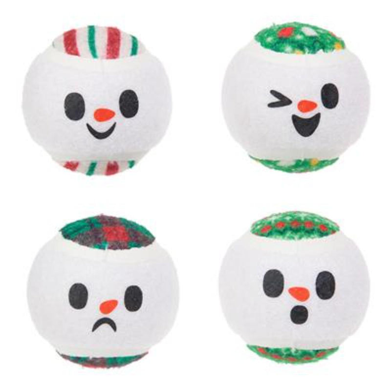 BARK Snowballers Dog Toy- 4 pack