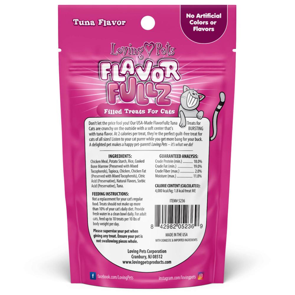 Loving Pets Flavorfullz Cat Treats 3oz - Tuna