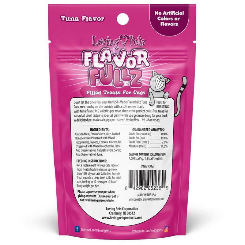 Loving Pets Flavorfullz Cat Treats 3oz - Tuna