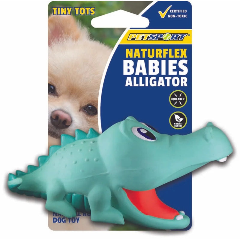 PetSport Naturflex Alligator Tiny Tots - 4"