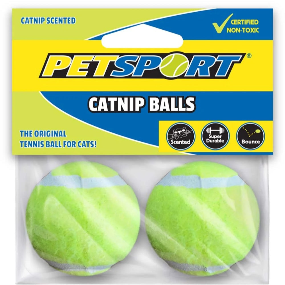 PetSport Catnip Balls 1.5" - 2-Pack