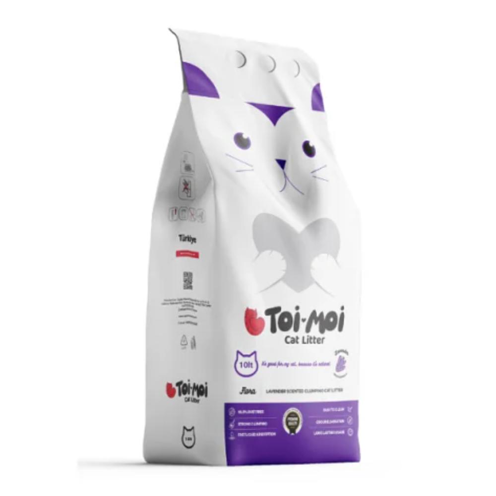 Toi Moi Clumping Cat Litter- Lavender Scented 5kg