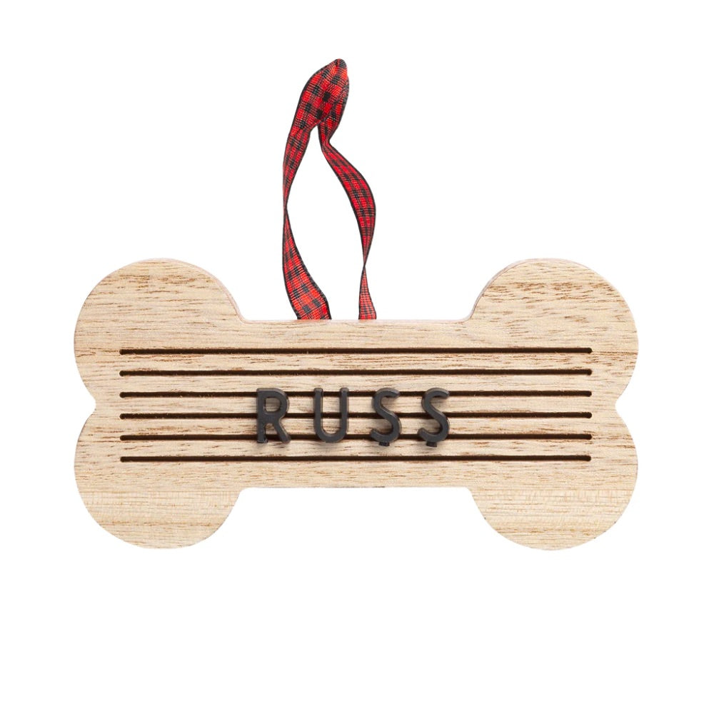 Pearhead pet letterboard ornament