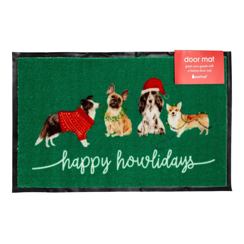 Pearhead Happy Howlidays Door Mat