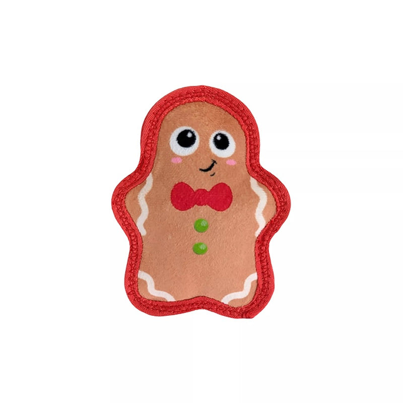 Outward Hound Tough Skinz Gingerbread Man Dog Toy