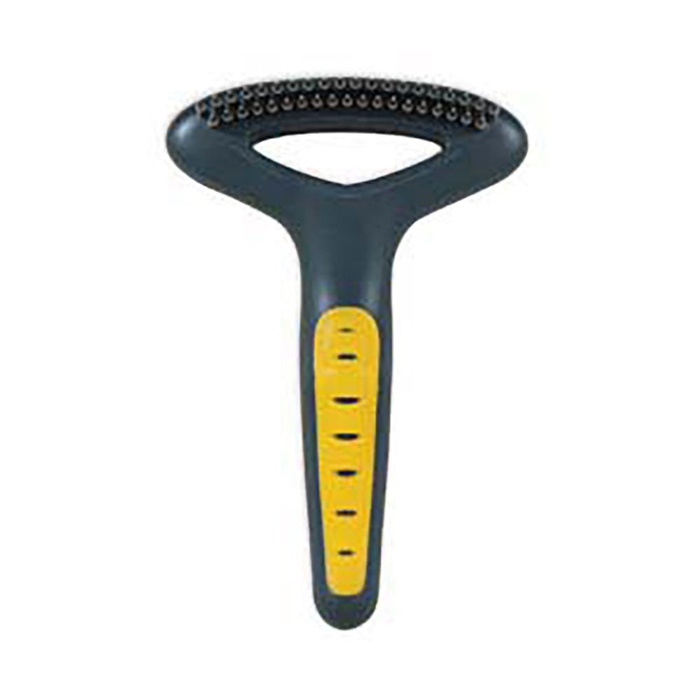 JW® Gripsoft® Regular Teeth Double Row Undercoat Rake