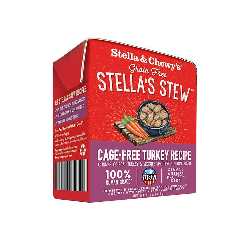 Stella & Chewy's® Grain Free Cage-Free Turkey Stew Dog Food 11oz