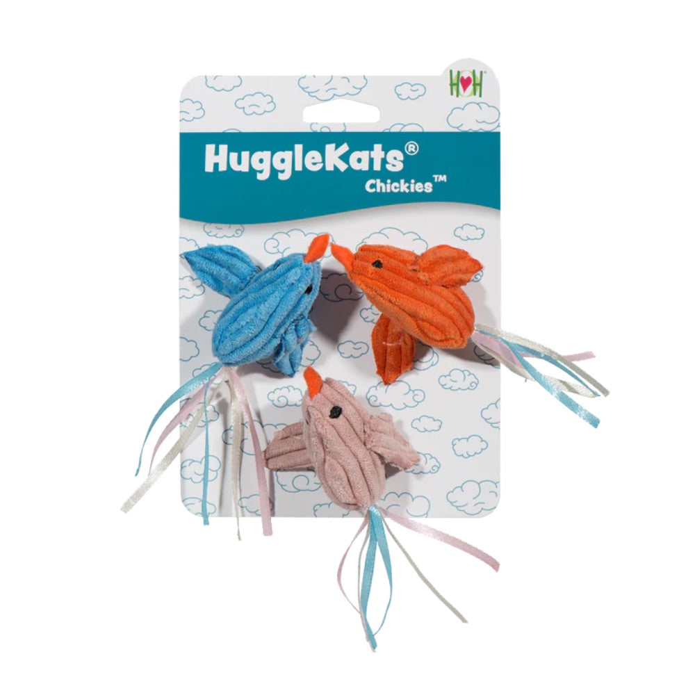 HuggleHounds HuggleKats® Chickies Cat Toy