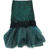 Tail Trends Special Occasion Hunter Green Taffeta Dress