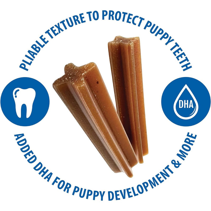 N-Bone® Jumbo Puppy Teething Sticks for Moderate Chewers - Peanut Butter Flavor