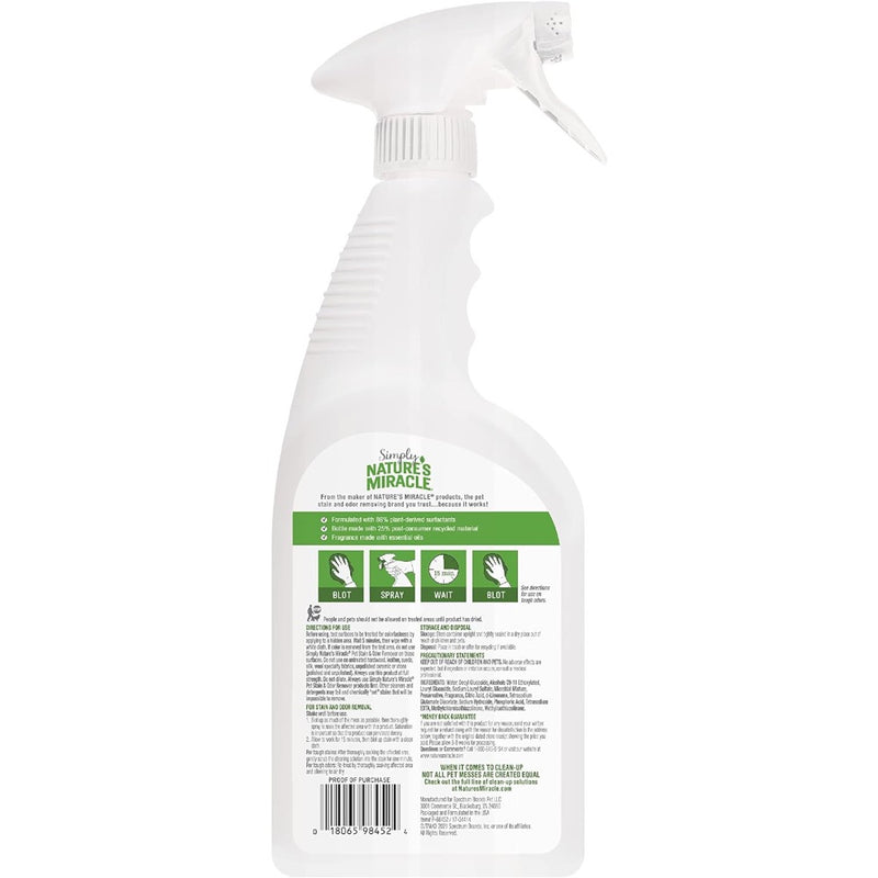 Simply Nature's Miracle Pet Stain and Odor Remover 16 oz