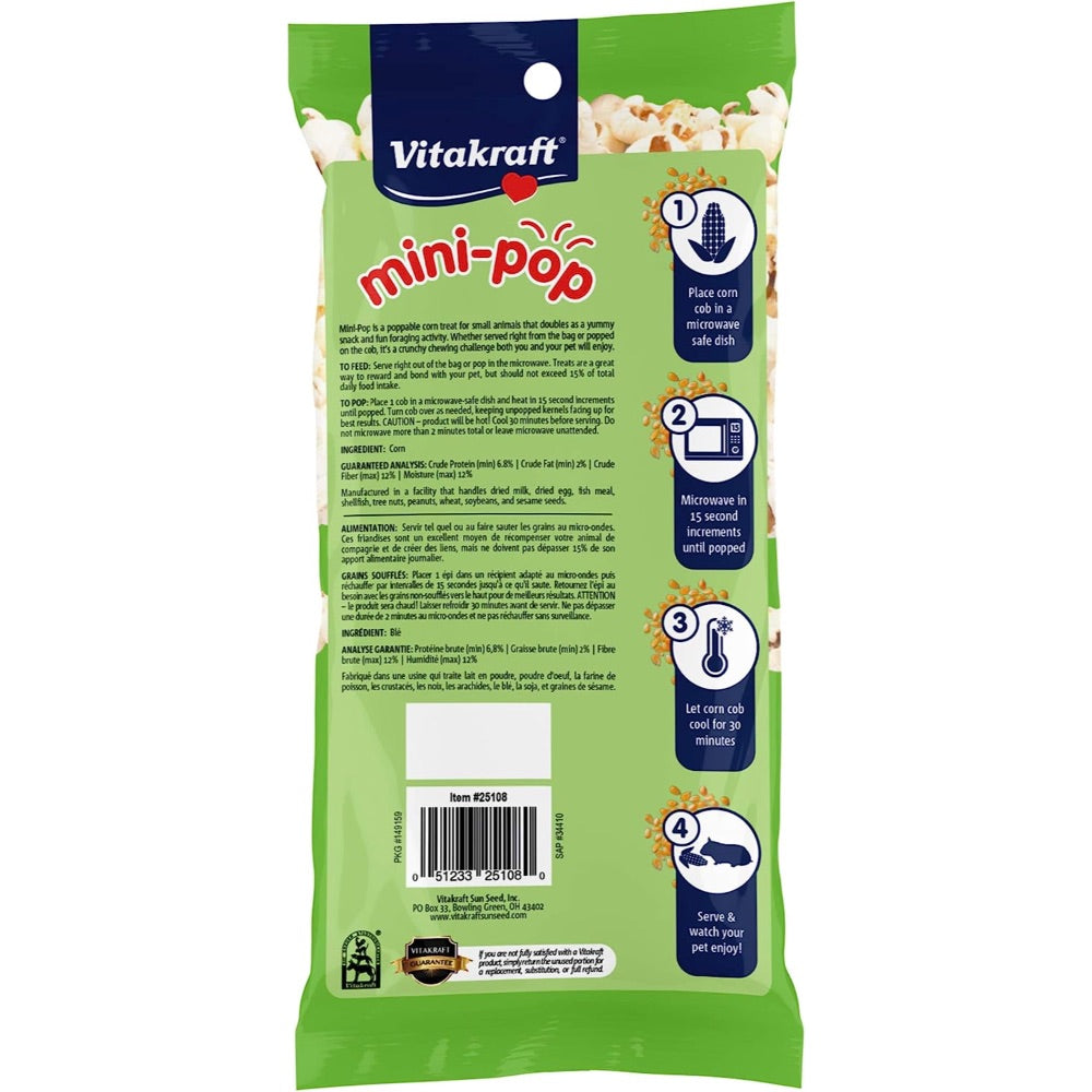 Vitakraft® Mini Popcorn for Small Animals 6 Oz