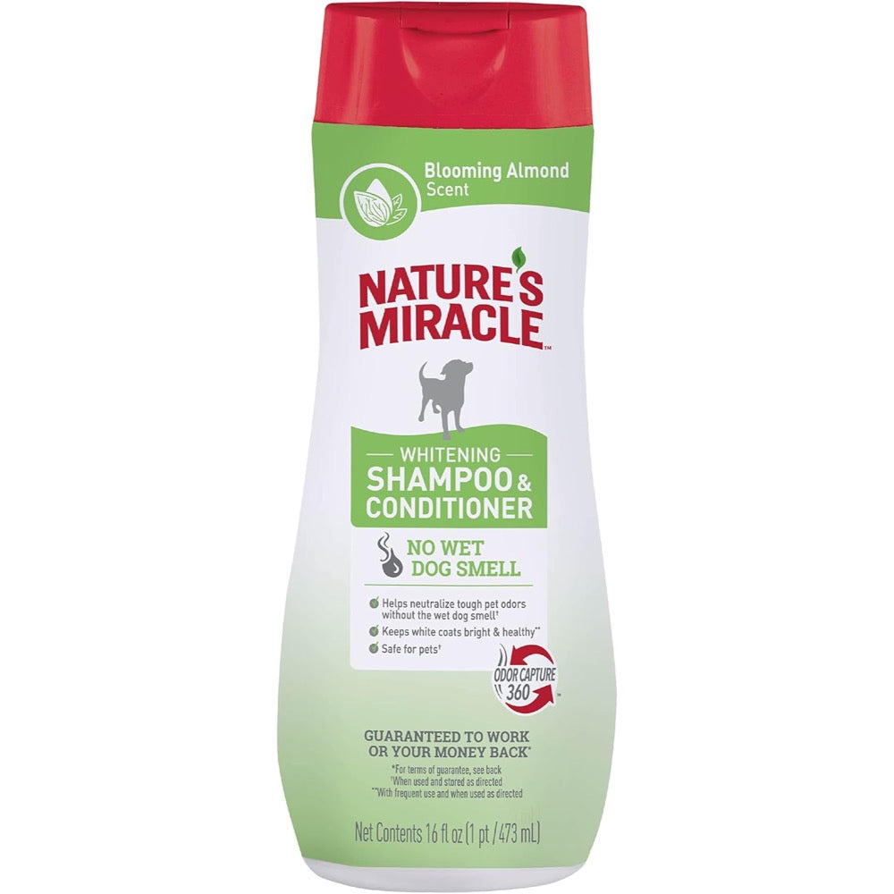 Nature's Miracle Whitening Shampoo & Conditioner - Blooming Almond Scent
