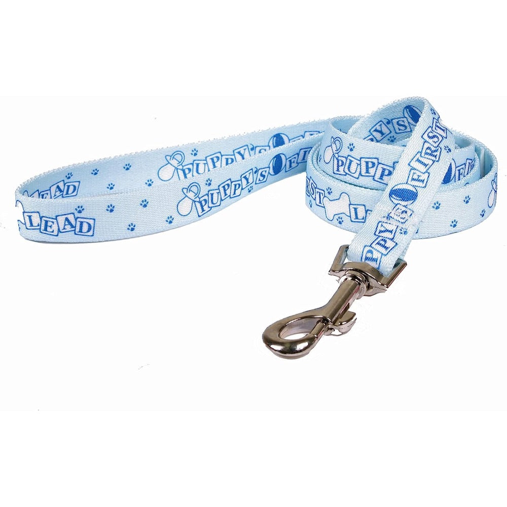 Yellow Dog Design Blue Puppy's First Lead - 5ft