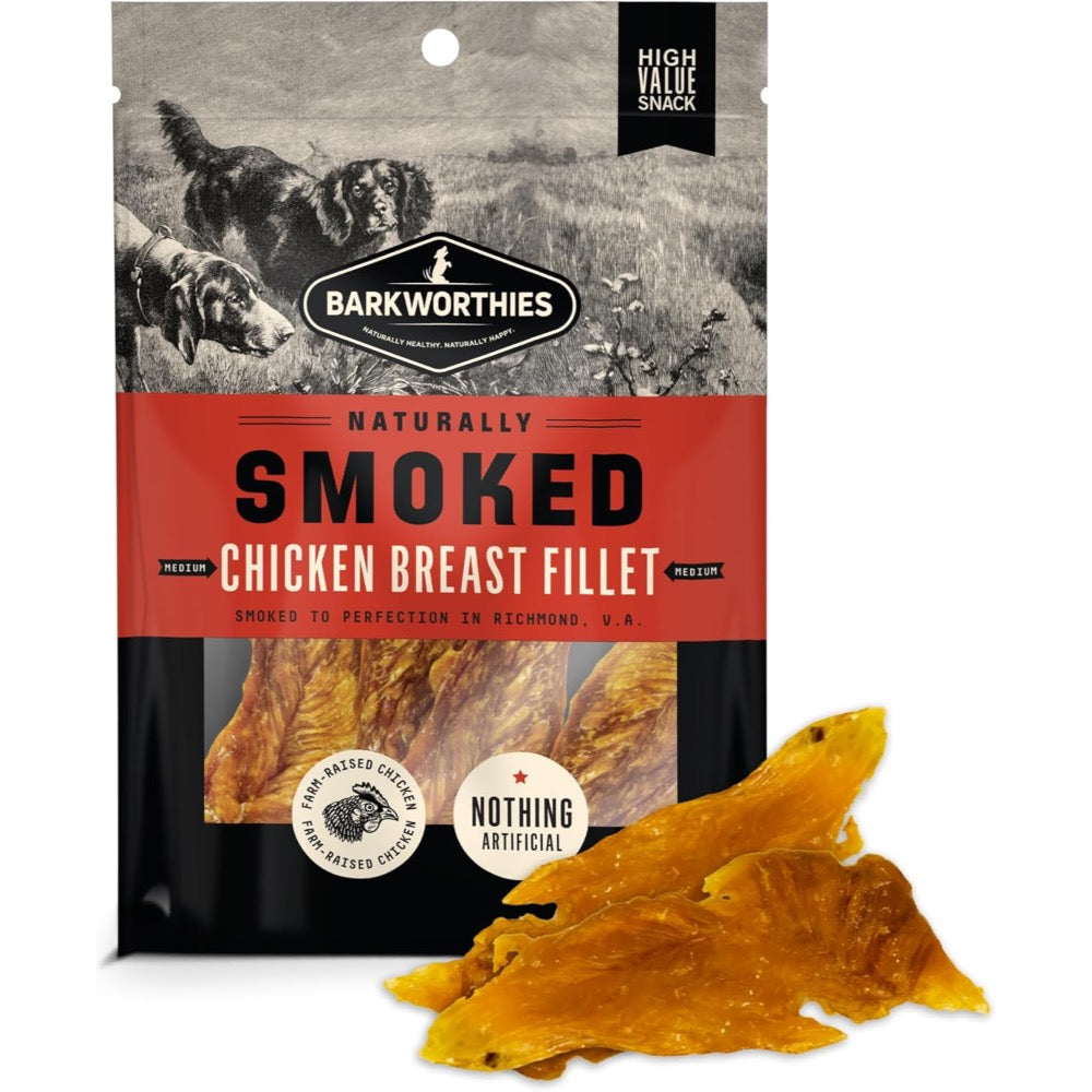 Barkworthies Smoked Chicken Breast Fillet 4oz