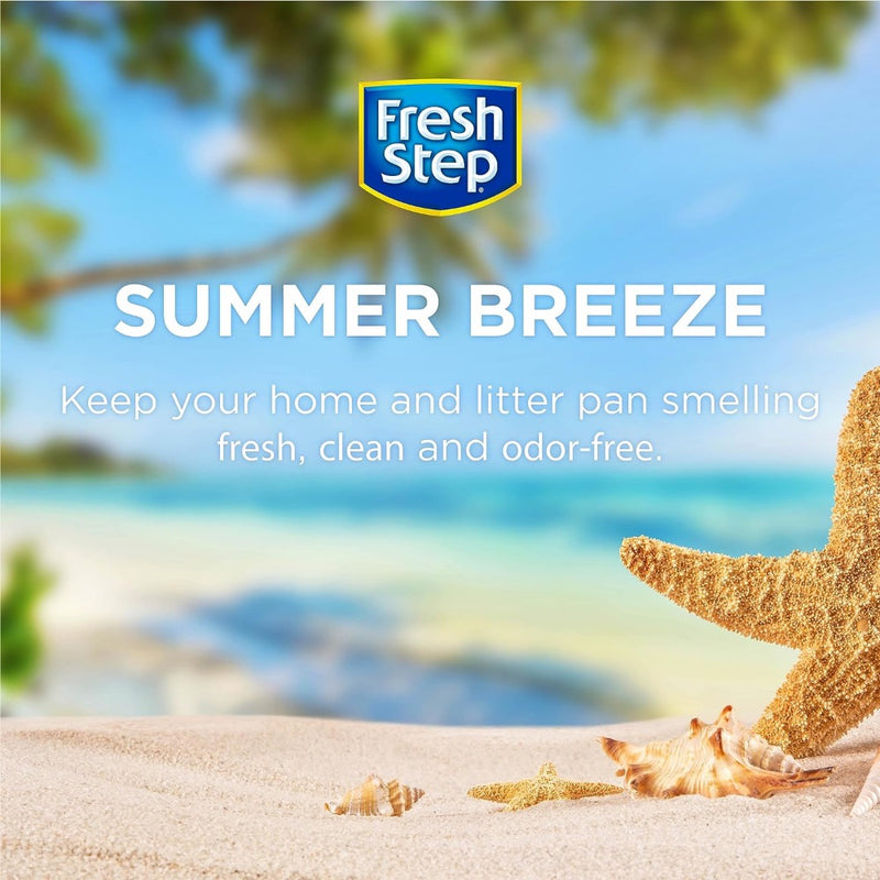 Fresh Step Litter Box Scent Crystals - Summer Breeze, 16 oz