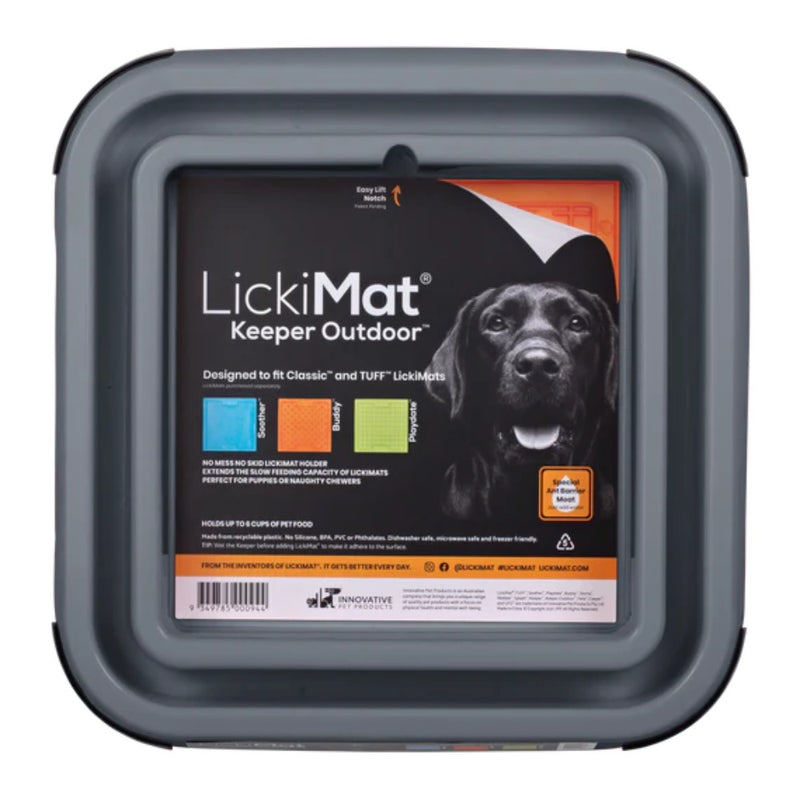 LickiMat ® Outdoor Keeper - Grey