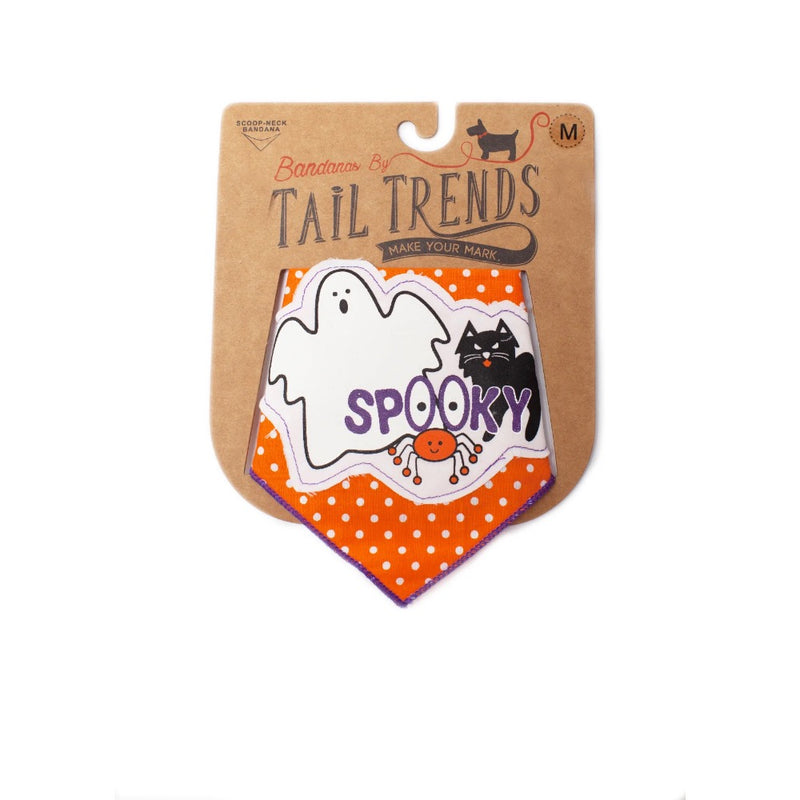 Tail Trends Spooky Friends Dog Bandana