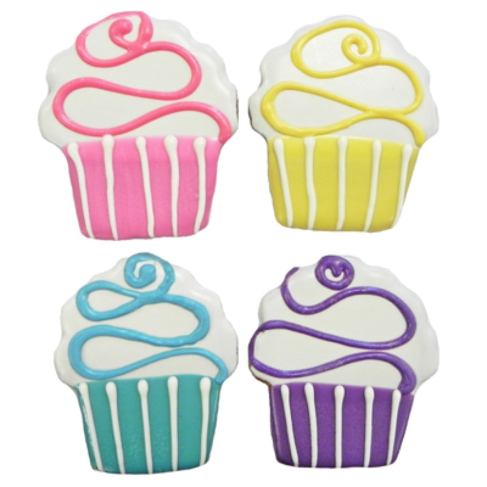 Pawsitively Gourmet Colourful Cupcakes Dog Cookie