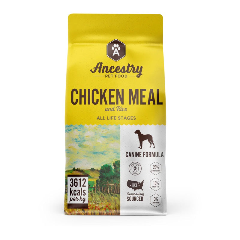 Ancestry Pet Food Chicken Meal & Rice - 30lbs