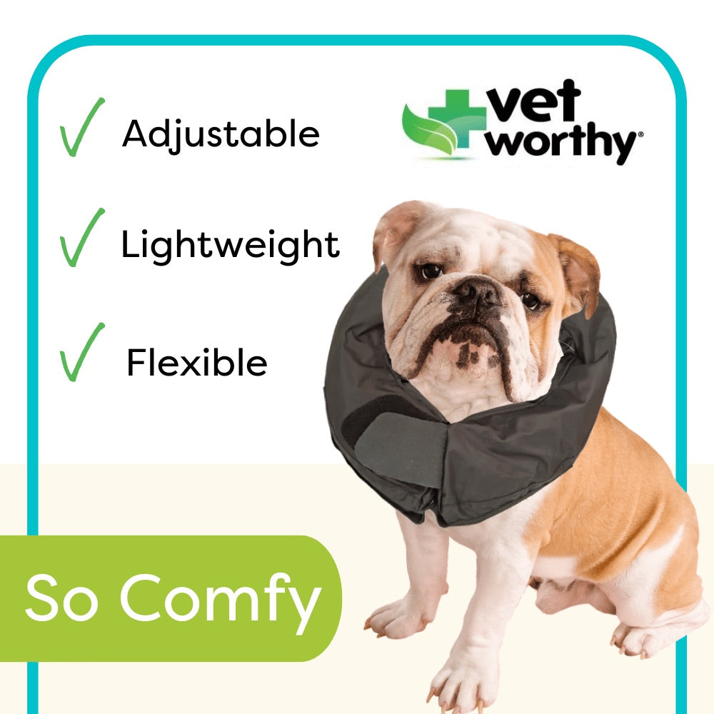 Vet Worthy Pet Protective Soft Inflatable Collar