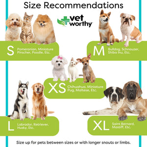Vet Worthy Pet Protective Soft Inflatable Collar