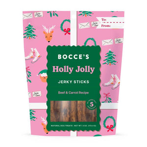 *CHRISTMAS IN JULY* Bocce's Bakery Holly Jolly Jerky Sticks Dog Treats