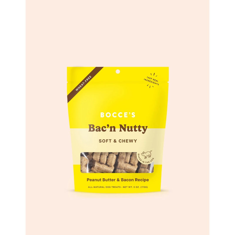 Bocce's Bakery Bac N Nutty Soft & Chewy Treats