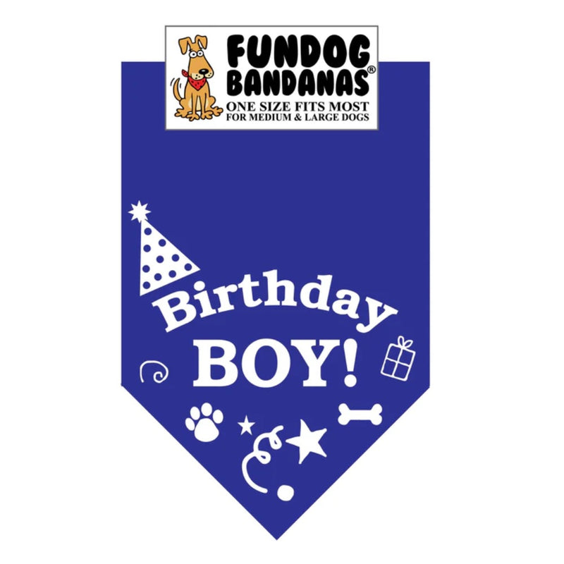 Fundog Birthday Boy Bandana