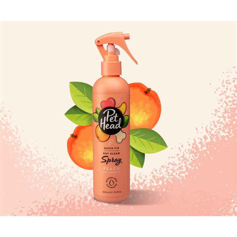 Pet Head Quick Fix Spray - Peach Scented 10.1fl.oz
