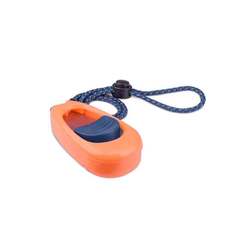 Coachi Dog Training Multi-Clicker Coral Navy Button