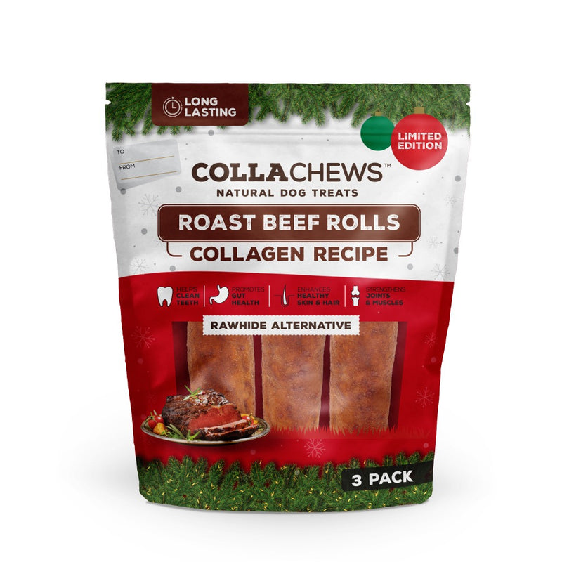 CollaChews Holiday Roast Beef 6" Rolls - 3 pk