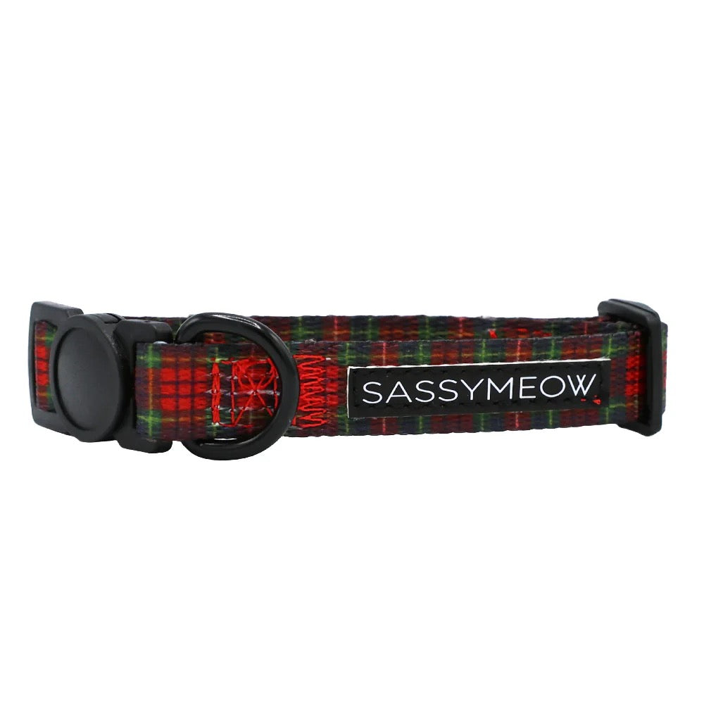 Sassy Meow Cat Collar - Deck the Paws