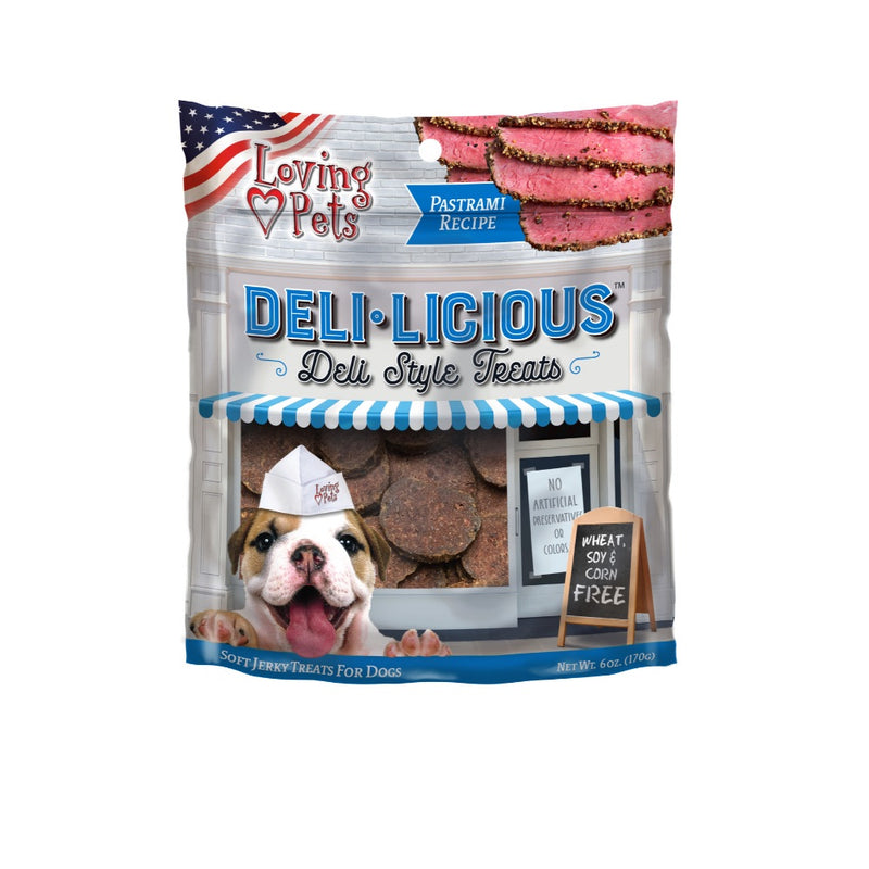 Loving Pets Deli•Licious Pastrami Dog Treats