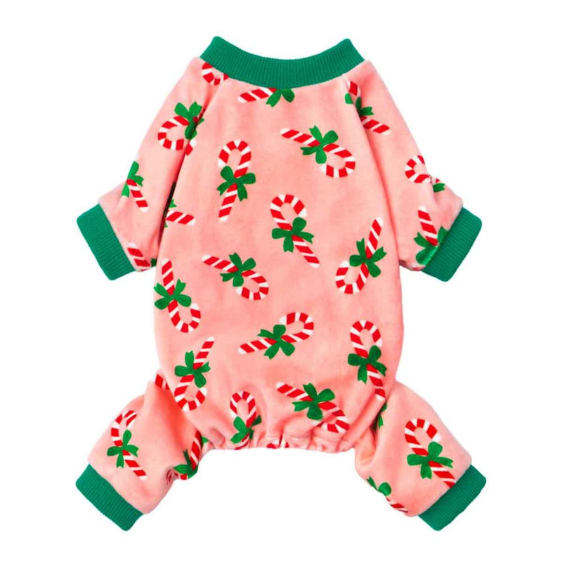 Fitwarm Christmas Candy Cane Pajamas