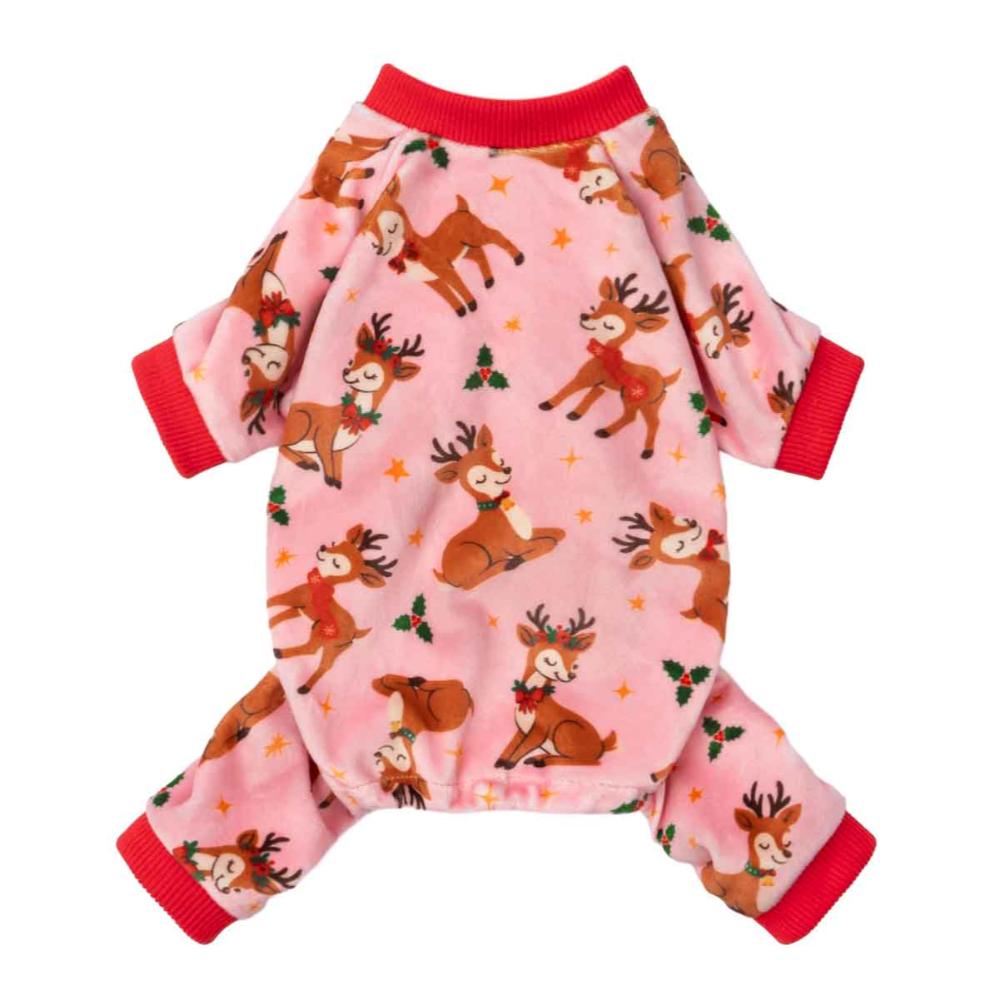 Fitwarm Cute Reindeer Christmas Pajamas