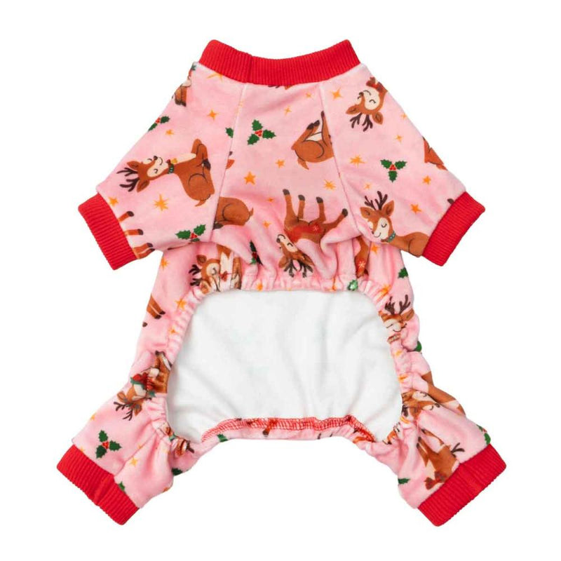 Fitwarm Cute Reindeer Christmas Pajamas
