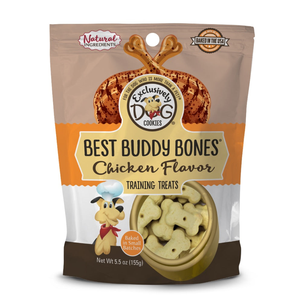 *SALE* Exclusively Dog Cookies Best Buddy Bones Chicken Flavor- Expiring 25th April,2024