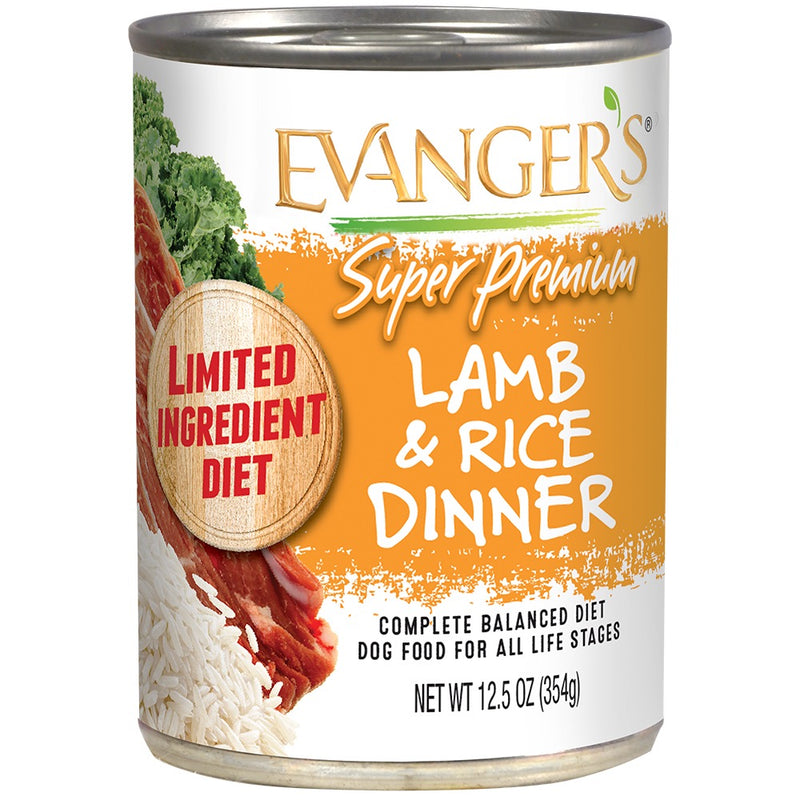 Evanger's Super Premium Lamb & Rice Dinner 12.5 oz