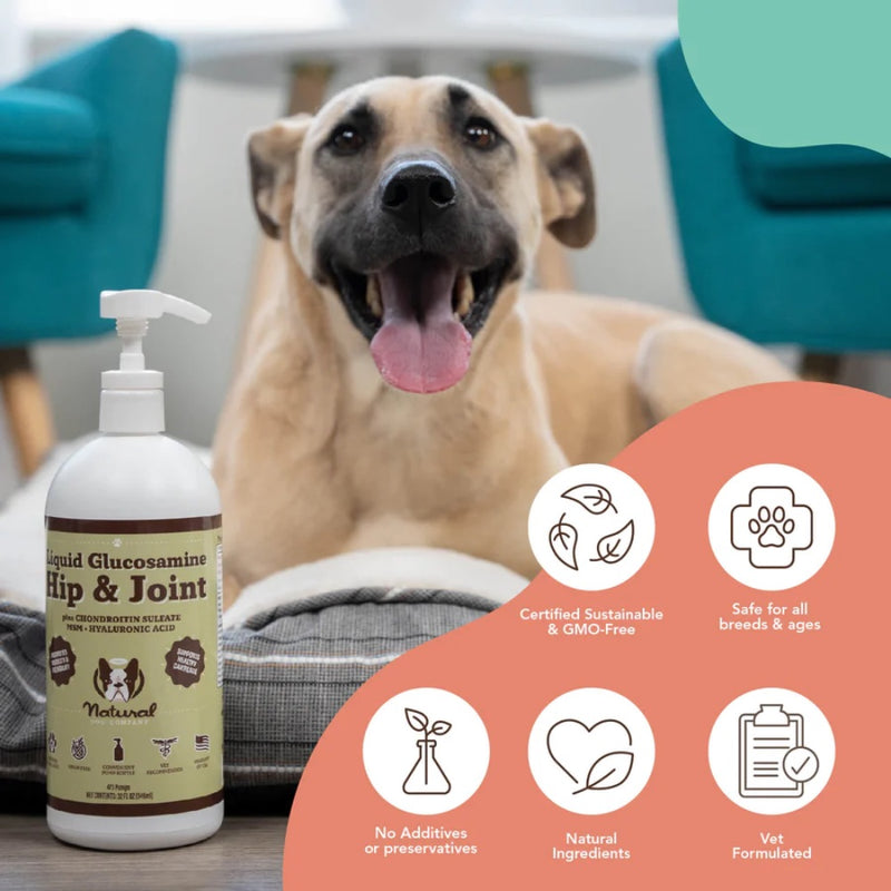 Natural Dog Company Hip & Joint Oil - 16oz