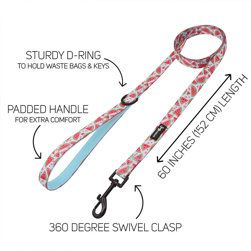 Sassy Woof DOG LEASH - OH MY MELONS