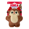 KONG Holiday Snuzzles Reindeer- Red and Green Plaid Medium