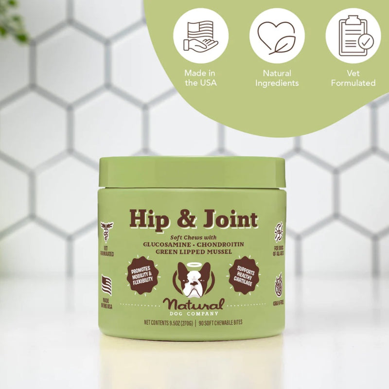 Natural Dog Company Hip & Joint Supplement (90 chews)