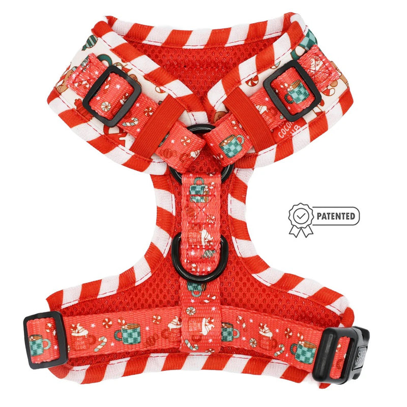 Sassy Woof Dog Adjustable Harness - Hot Cocoa Club