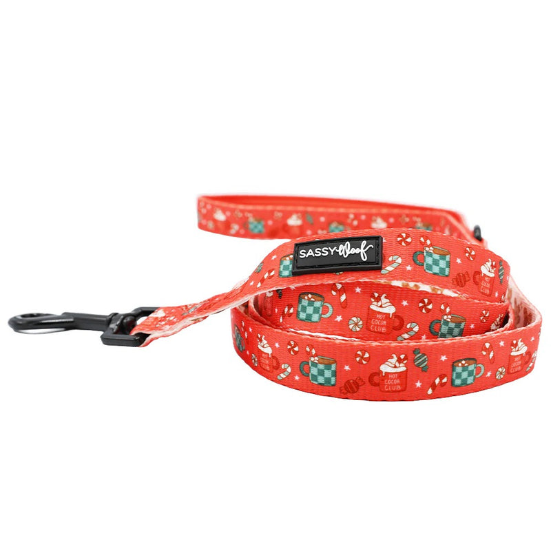 Sassy Woof Dog Leash - Hot Cocoa Club