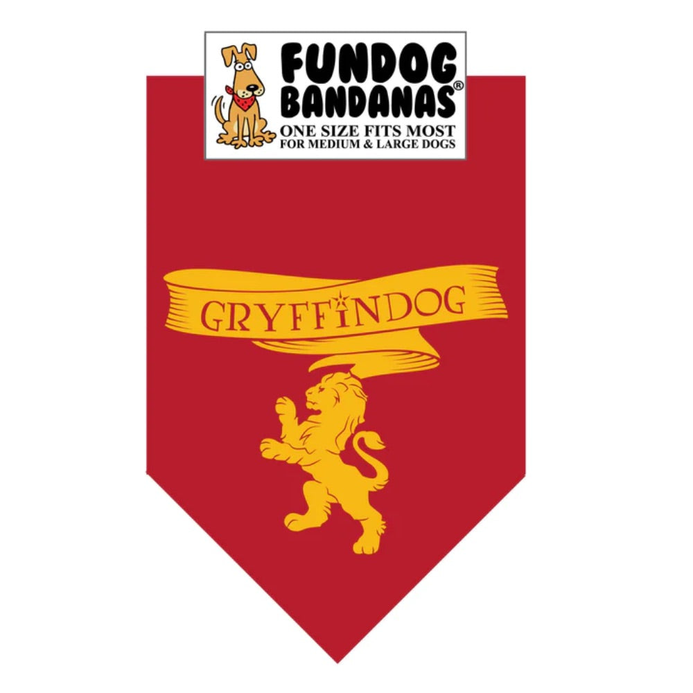 Fundog HP Gryffindog Bandana